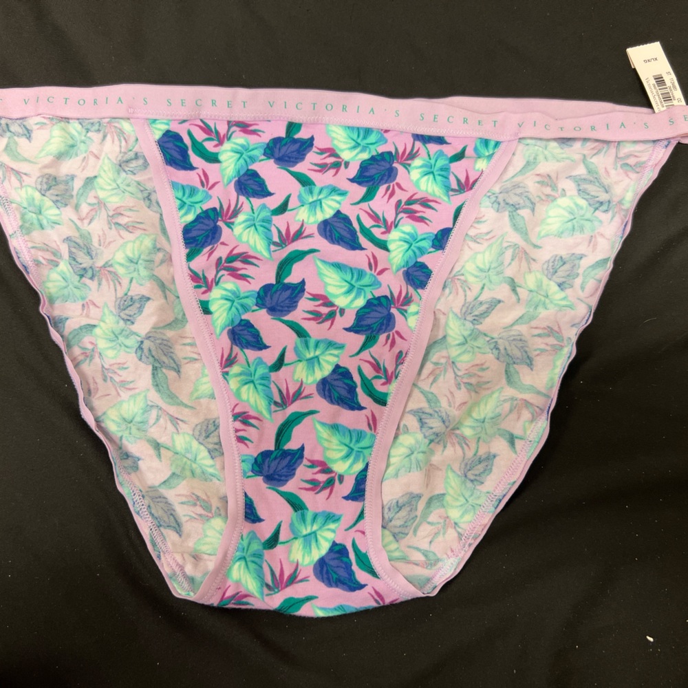 Victoria's Secret Tropical Leaf Print Lingerie